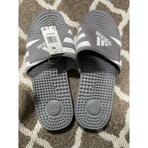 Adidas Adissage Slides Sandals Men's 18 Shoes Sports Athletic Summer Outdoors